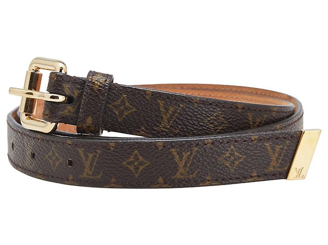 Cintura Ellipse Monogram Marrone Louis Vuitton - vista 2