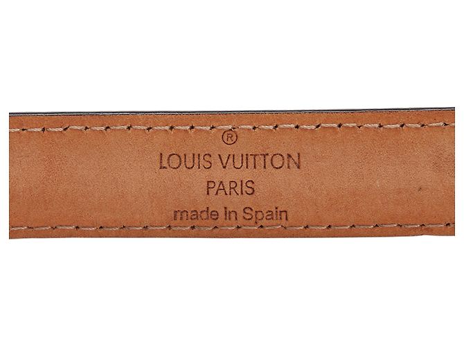 Cintura Ellipse Monogram Marrone Louis Vuitton - vista 4