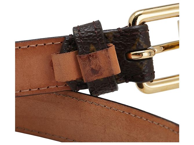 Cintura Ellipse Monogram Marrone Louis Vuitton - vista 9