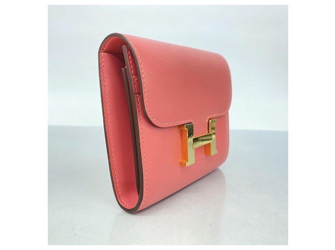 Hermès Constance Compact Tadelakt Rose Lippenstift Geldbörse - Ansicht 2