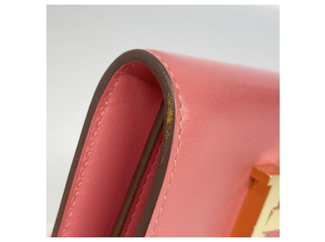 Hermès Constance Compact Tadelakt Rose Lippenstift Geldbörse - Ansicht 5