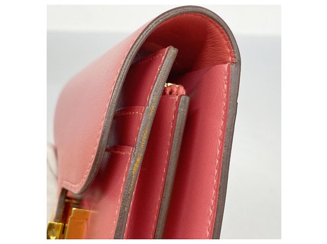 Hermès Constance Compact Tadelakt Rose Lippenstift Geldbörse - Ansicht 6