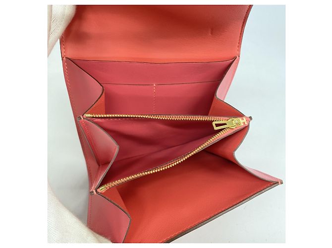Hermès Constance Compact Tadelakt Rose Lippenstift Geldbörse - Ansicht 9