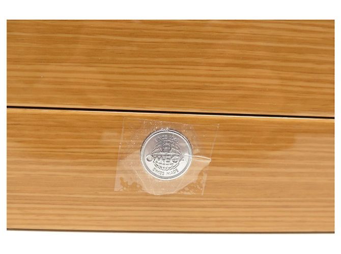 NOVO BOX PARA RELÓGIO OMEGA SEAMASTER SPEEDMASTER EM MADEIRA LACADA - vista 7
