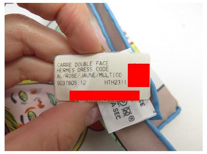 Hermès NUOVO FULARD HERMES DRESS CODE DOUBLE FACE DANIEL CLOWES GRIGIO SETA FULARD - vista 20