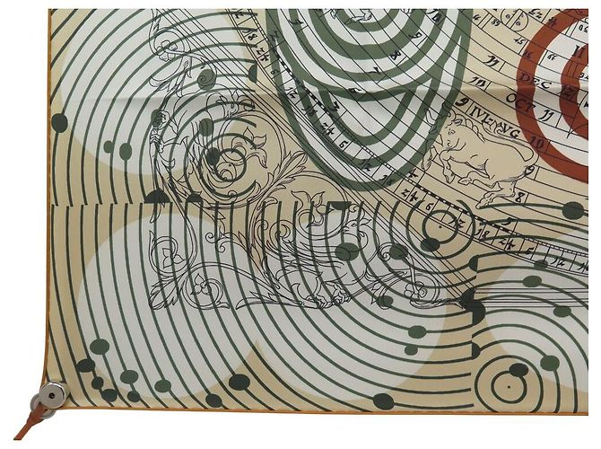 Hermès NUOVO FULARD HERMES ASTRONOMIA ASTROLOGIA DOPPIO LATO SETA 90CM Multicolore - vista 4
