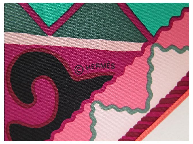 Hermès NUOVO SCIARPA HERMES APPALOOSA DES STEPPES H003067S 90x90 SETA SCATOLA Multicolore - vista 9