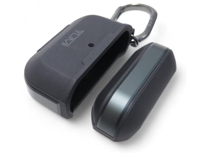 SET COQUE TUMI PER IPHONE PRO 15 + CASE IN CUOIO AIRPODS PRO 150904-T053 NERO - vista 11
