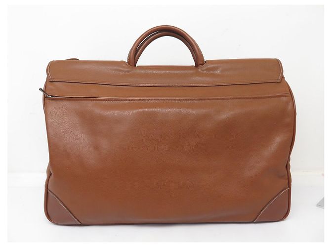 BORSA DA VIAGGIO LONGCHAMP 45CM IN PELLE GOFFRATA DORATA - vista 2