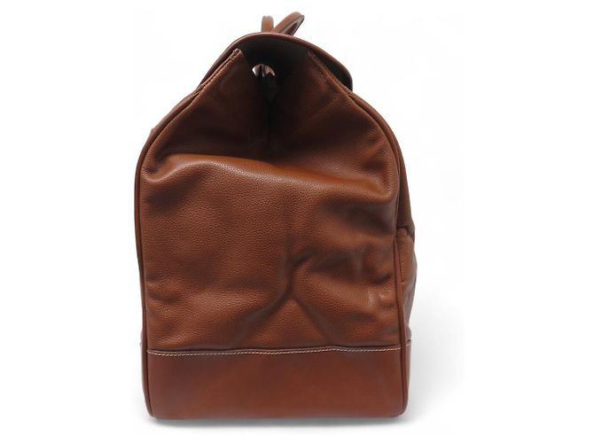 BORSA DA VIAGGIO LONGCHAMP 45CM IN PELLE GOFFRATA DORATA - vista 3