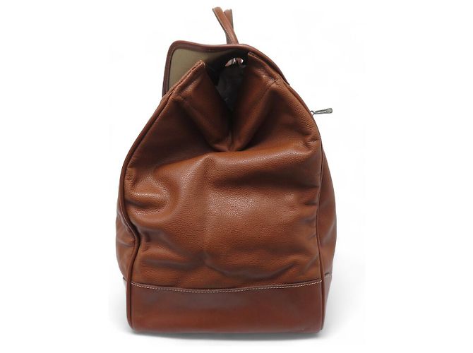 BORSA DA VIAGGIO LONGCHAMP 45CM IN PELLE GOFFRATA DORATA - vista 4