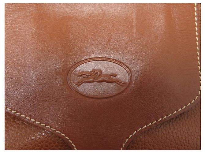 BORSA DA VIAGGIO LONGCHAMP 45CM IN PELLE GOFFRATA DORATA - vista 7