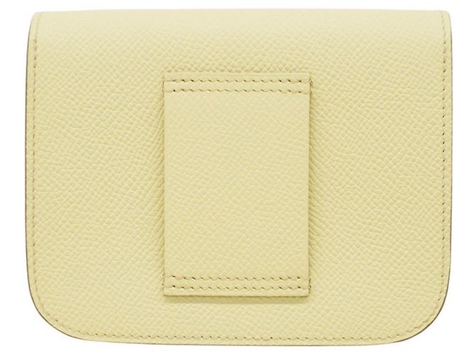 Hermès Cartera Hermes Constance Epsom Jaune Milton - vista 8
