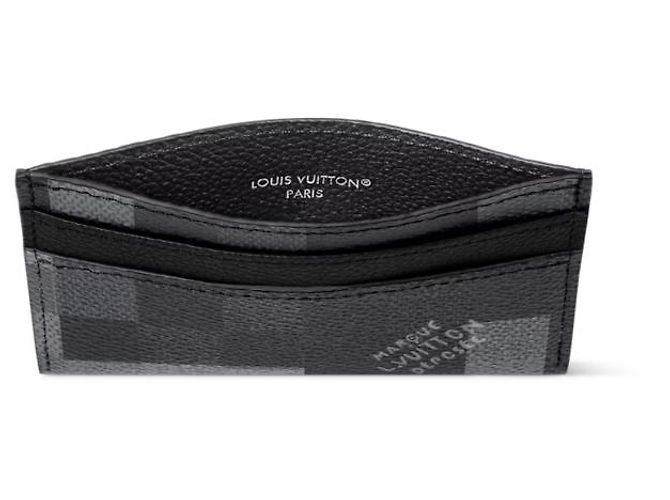 Louis Vuitton LV Double card holder damouflage Grey - view 2