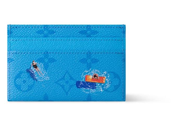 Louis Vuitton LV Double Card Holder blue Lagoon - view 2