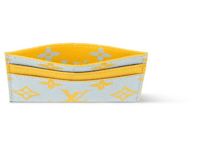 Louis Vuitton LV Double Card Holder Glow new Yellow - view 2