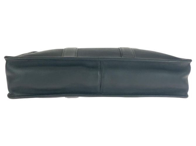COACH Vecchio Coach 5296 Borsa a Spalla in Pelle Nera Nero - vista 10