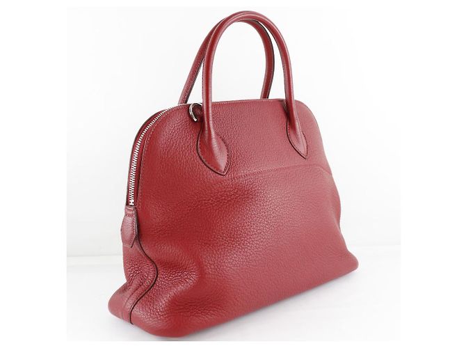 Borsa Bolide Hermès Clemence 31 Rosso - vista 2
