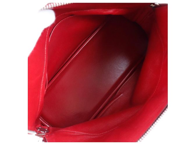 Borsa Bolide Hermès Clemence 31 Rosso - vista 4