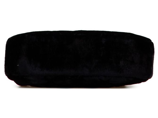 Chanel Matelassé Coco Mark Kettentasche Marineblau - Ansicht 3