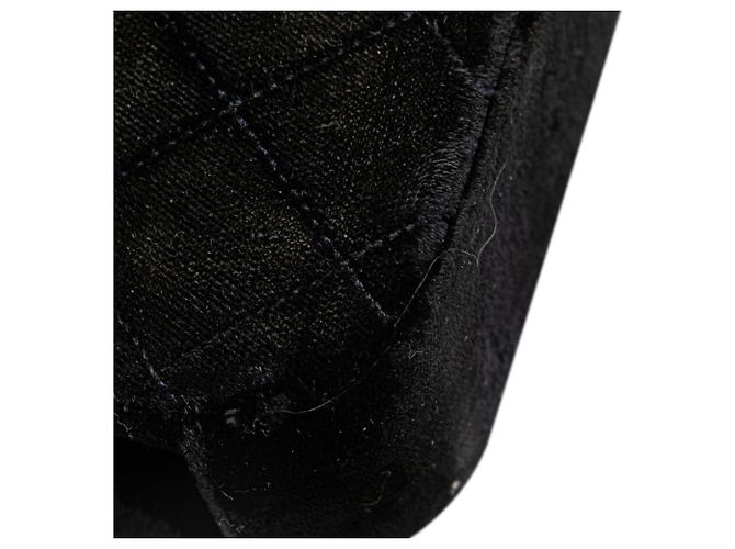 Chanel Matelassé Coco Mark Kettentasche Marineblau - Ansicht 6