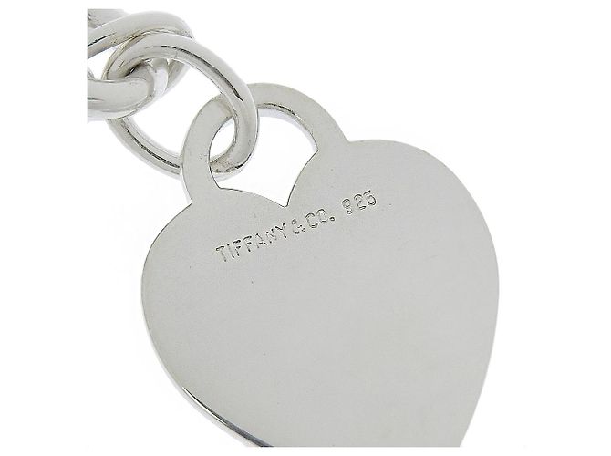 Bracciale con etichetta a forma di cuore Return To Tiffany in argento sterling di Tiffany & Co. - vista 3