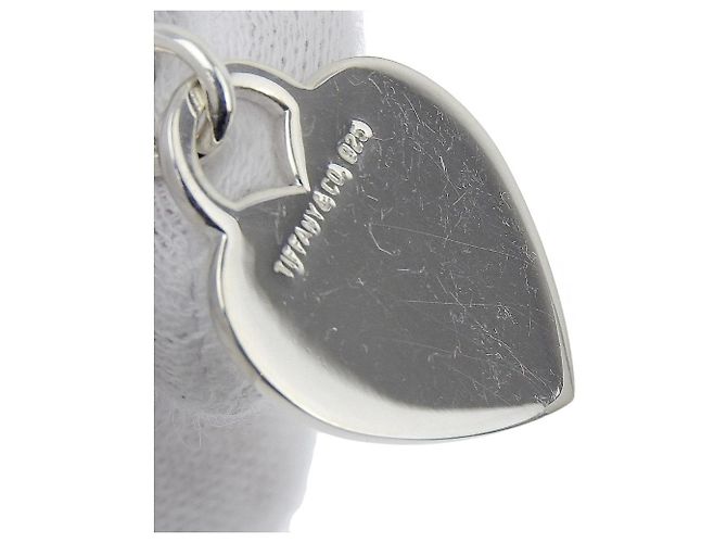 Bracciale con etichetta a forma di cuore Return To Tiffany in argento sterling di Tiffany & Co. - vista 4