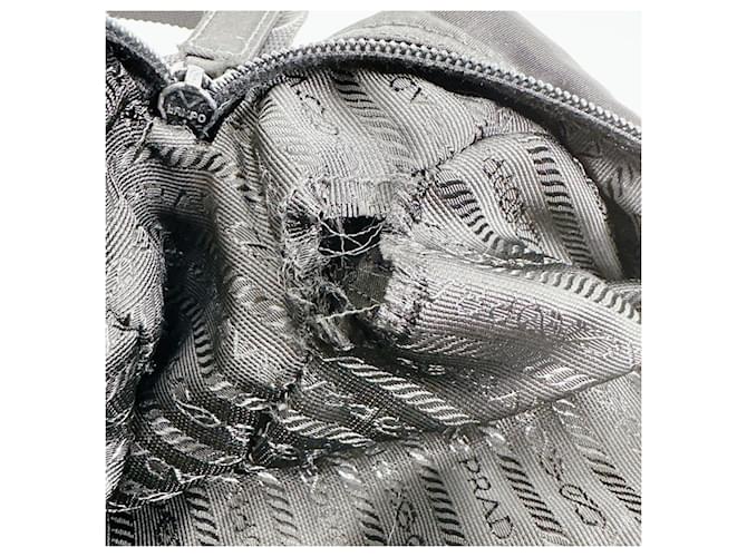Borsa a Spalla in Nylon Prada Nero - vista 12