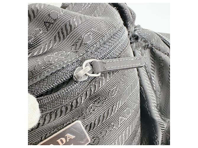 Borsa a Spalla in Nylon Prada Nero - vista 13