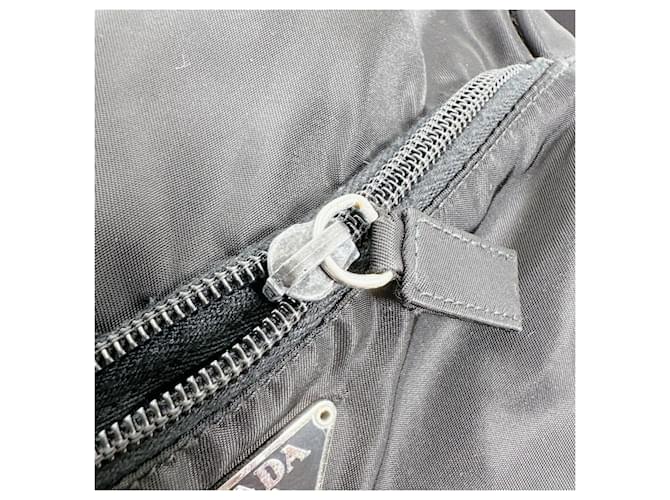 Borsa a Spalla in Nylon Prada Nero - vista 14