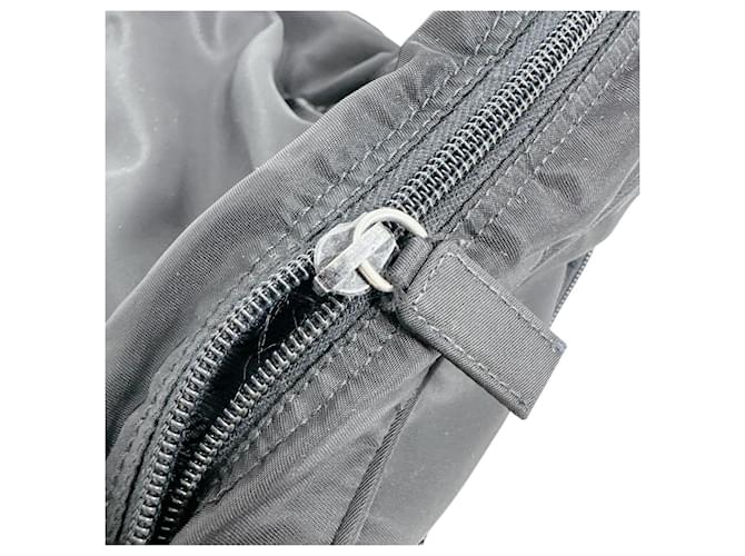 Borsa a Spalla in Nylon Prada Nero - vista 15