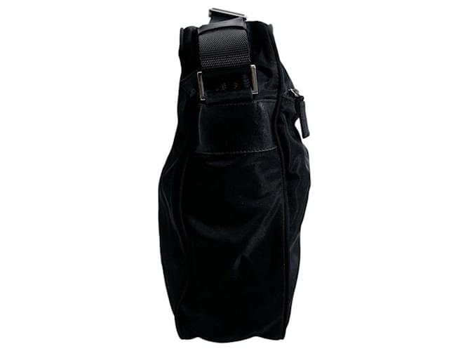 Borsa a Spalla in Nylon Prada Nero - vista 4
