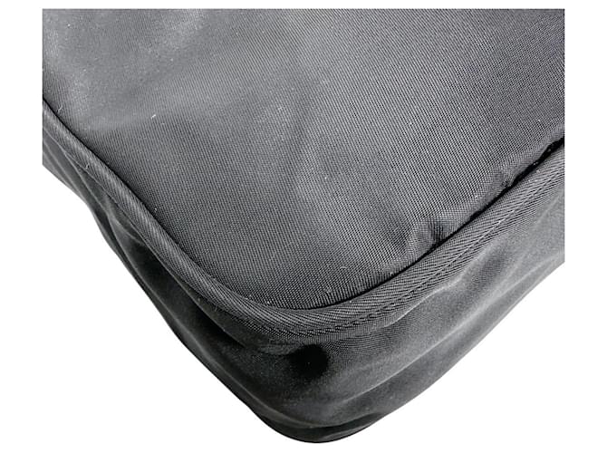 Borsa a Spalla in Nylon Prada Nero - vista 7