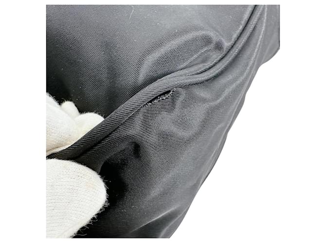 Borsa a Spalla in Nylon Prada Nero - vista 9