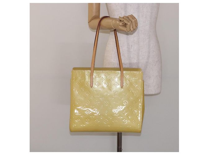 LOUIS VUITTON Borsa Tote Katarina EW Monogram Vernis Broncorail M90010 Auth 140982 - vista 23