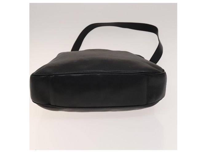 Borsa a mano in pelle Gucci Bamboo 2way Nera Oro 001 1781 1577 Auth 140641 Nero D'oro - vista 5