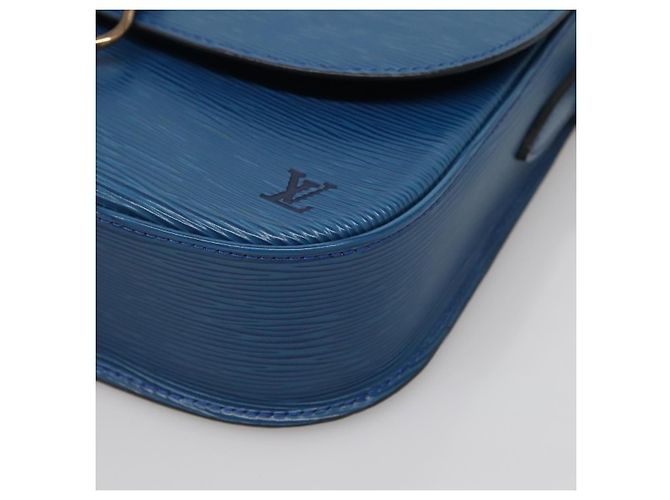 LOUIS VUITTON Borsa a Spalla Epi Saint Cloud GM Blu Toledo M52195 LV Auth yk19414 - vista 15