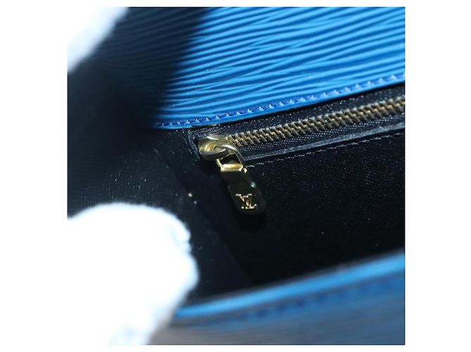 LOUIS VUITTON Borsa a Spalla Epi Saint Cloud GM Blu Toledo M52195 LV Auth yk19414 - vista 22