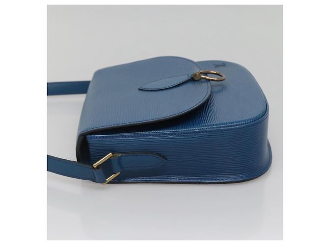 LOUIS VUITTON Borsa a Spalla Epi Saint Cloud GM Blu Toledo M52195 LV Auth yk19414 - vista 3