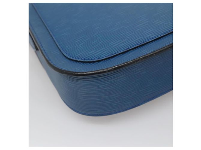 LOUIS VUITTON Borsa a Spalla Epi Saint Cloud GM Blu Toledo M52195 LV Auth yk19414 - vista 8