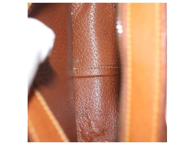 LOUIS VUITTON Bolsa de Ombro de Couro Nomad Jeune Fille PM Bege LV Auth 140977 - vista 12