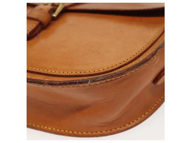 LOUIS VUITTON Bolsa de Ombro de Couro Nomad Jeune Fille PM Bege LV Auth 140977 - vista 15