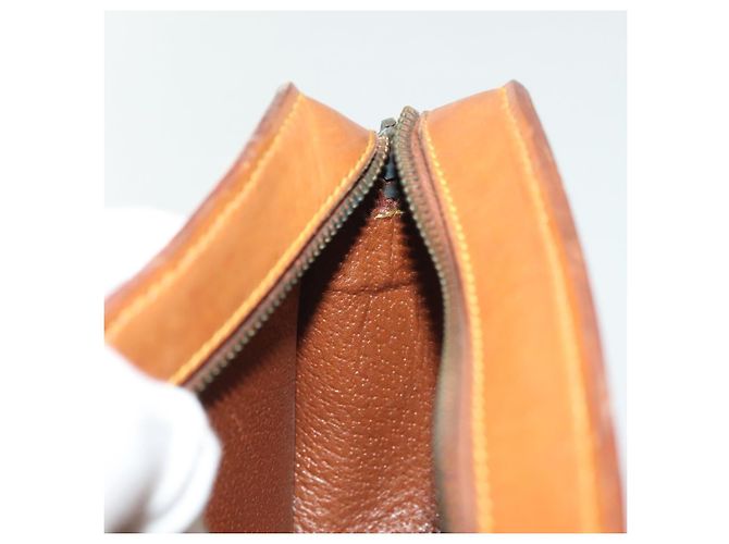 LOUIS VUITTON Bolsa de Ombro de Couro Nomad Jeune Fille PM Bege LV Auth 140977 - vista 19