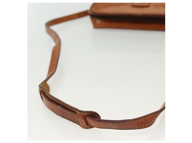 LOUIS VUITTON Bolsa de Ombro de Couro Nomad Jeune Fille PM Bege LV Auth 140977 - vista 7