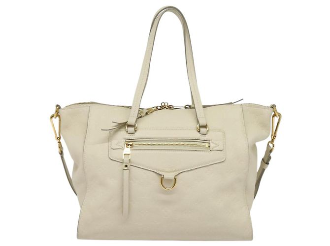 LOUIS VUITTON Borsa Monogram Empreinte Lumineuse PM 2way Bianca M93411 Auth ep10722 Bianco - vista 13