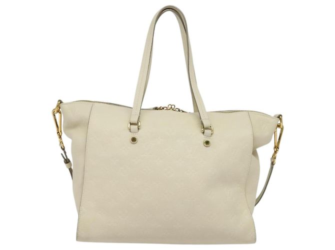 LOUIS VUITTON Borsa Monogram Empreinte Lumineuse PM 2way Bianca M93411 Auth ep10722 Bianco - vista 2