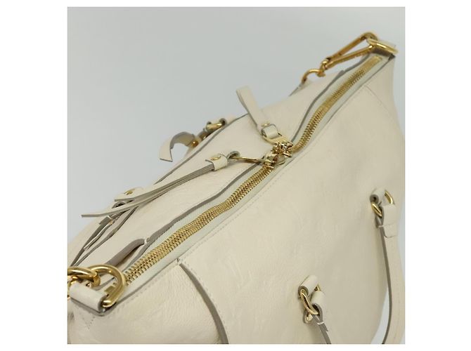 LOUIS VUITTON Borsa Monogram Empreinte Lumineuse PM 2way Bianca M93411 Auth ep10722 Bianco - vista 6