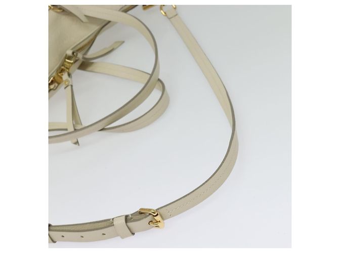 LOUIS VUITTON Borsa Monogram Empreinte Lumineuse PM 2way Bianca M93411 Auth ep10722 Bianco - vista 8