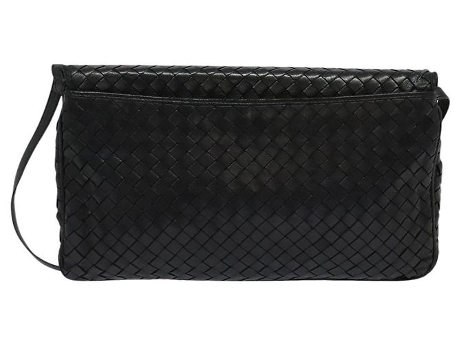 BALLY Schultertasche aus Leder Schwarz Gold Auth bs29341 Golden - Ansicht 2