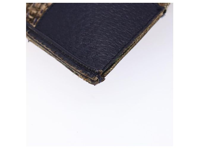 PRADA Borsa a Mano Tweed Beige Argento Auth bs29049 - vista 14